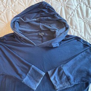 American Eagle Soft & Sexy Navy Hooded Top XL